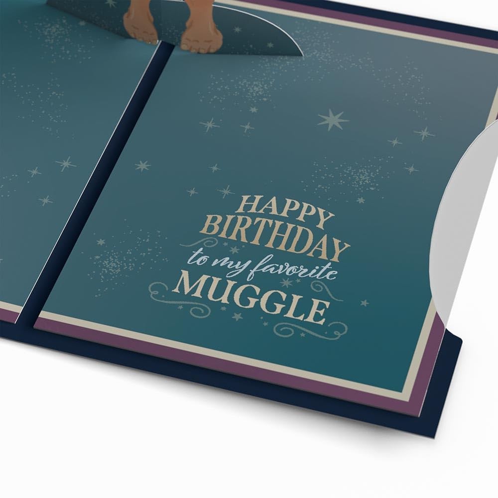 Lovepop Happy Birthday Pop-Up Card for Her and Him- 3D Harry Potter Birthday Gre