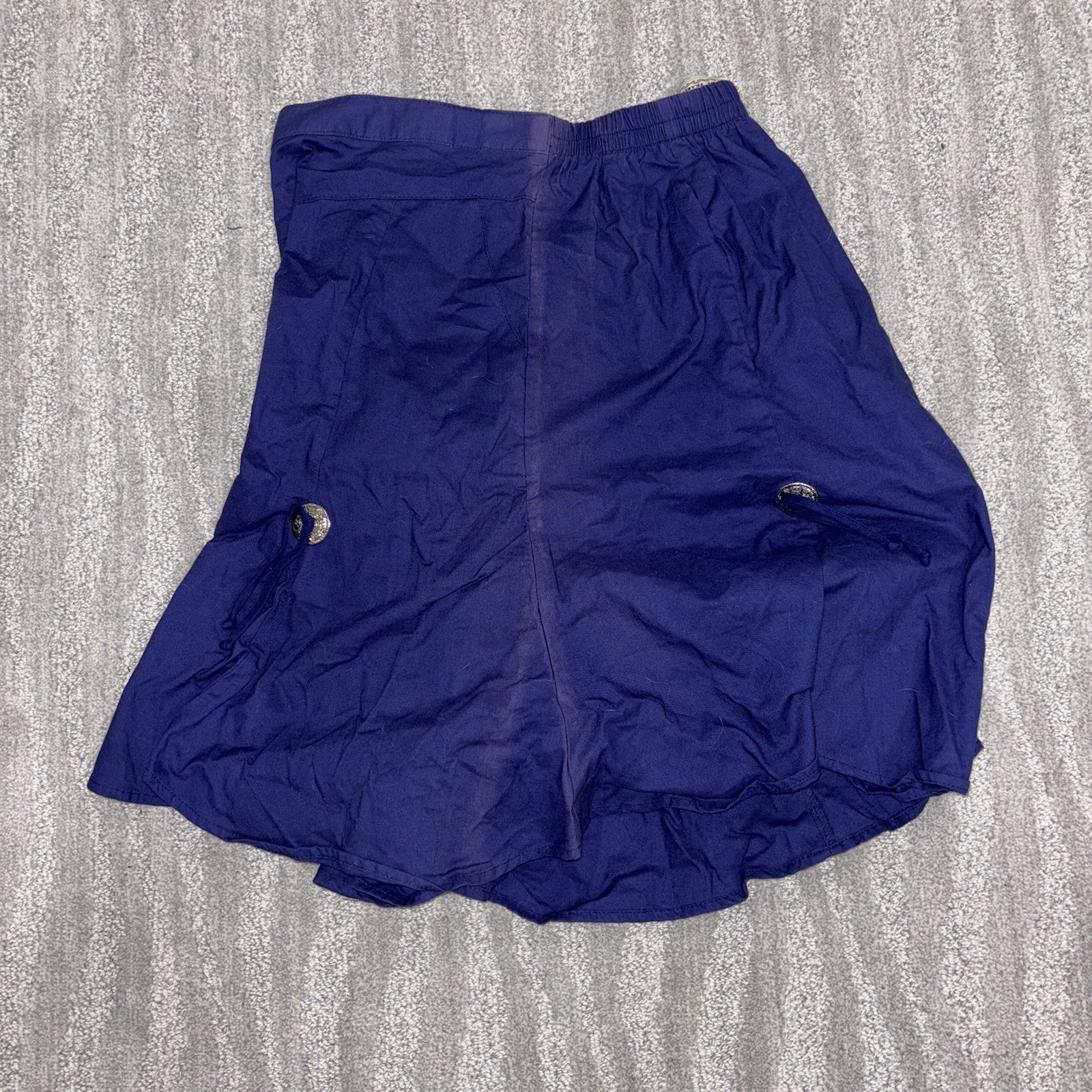 VTG 1849 Authentic Ranchwear Western Skirt W/ Conchos Made In USA Women’s Sz M