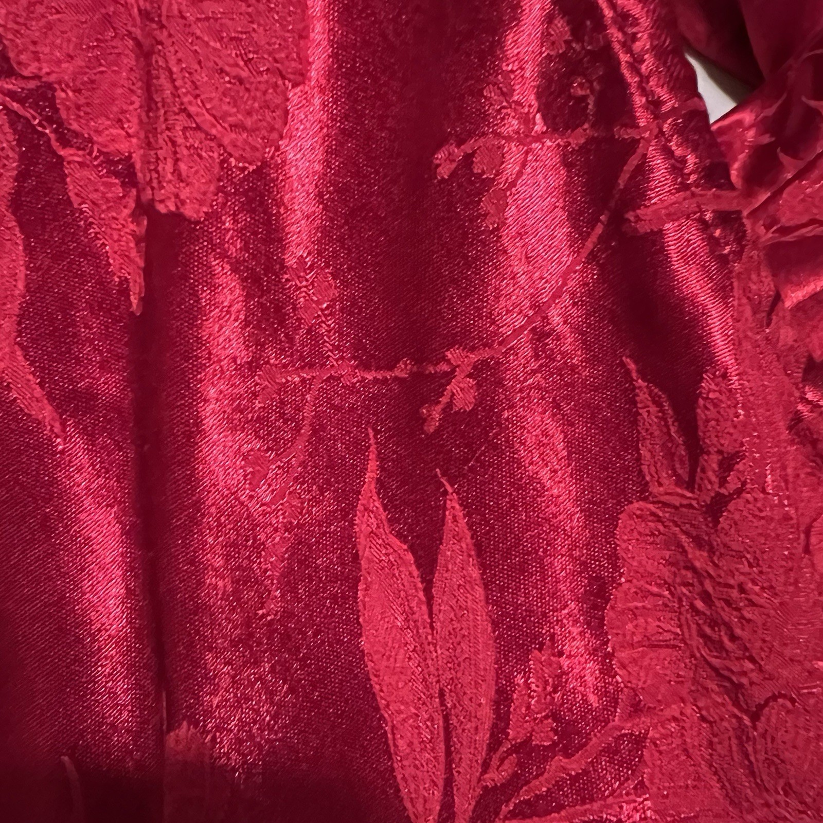 Vintage All That Jazz Satin Brocade Dress