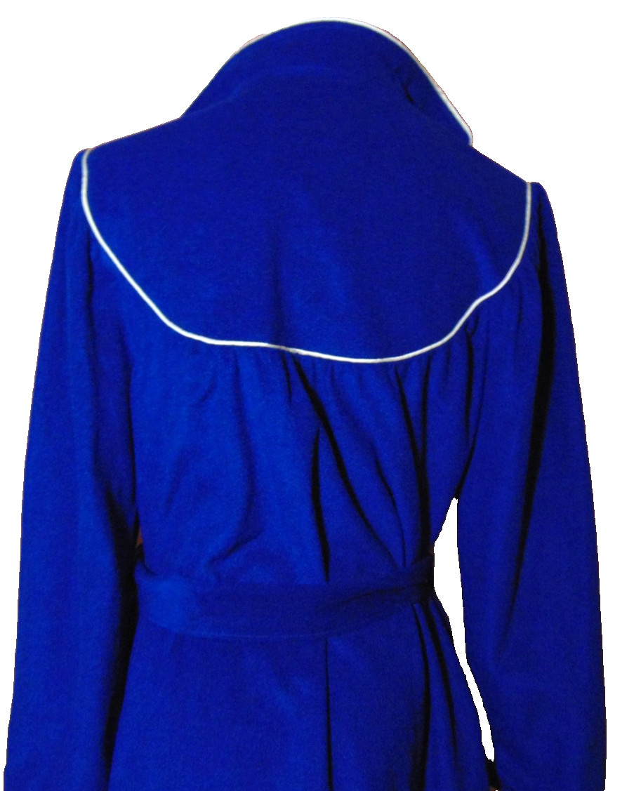 VINTAGE CARRIAGE COURT WOMENS FLEECE NIGHT GOWN,ROBE,SLEEPWEAR,BELT,LOUNGE~12/14