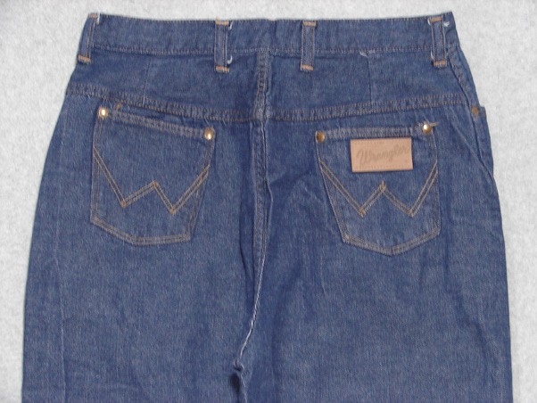 SB17413 VINTAGE 1970s **WRANGLER** RELAXED FIT WOMENS JEANS sz20 SLIM DARK BLUE