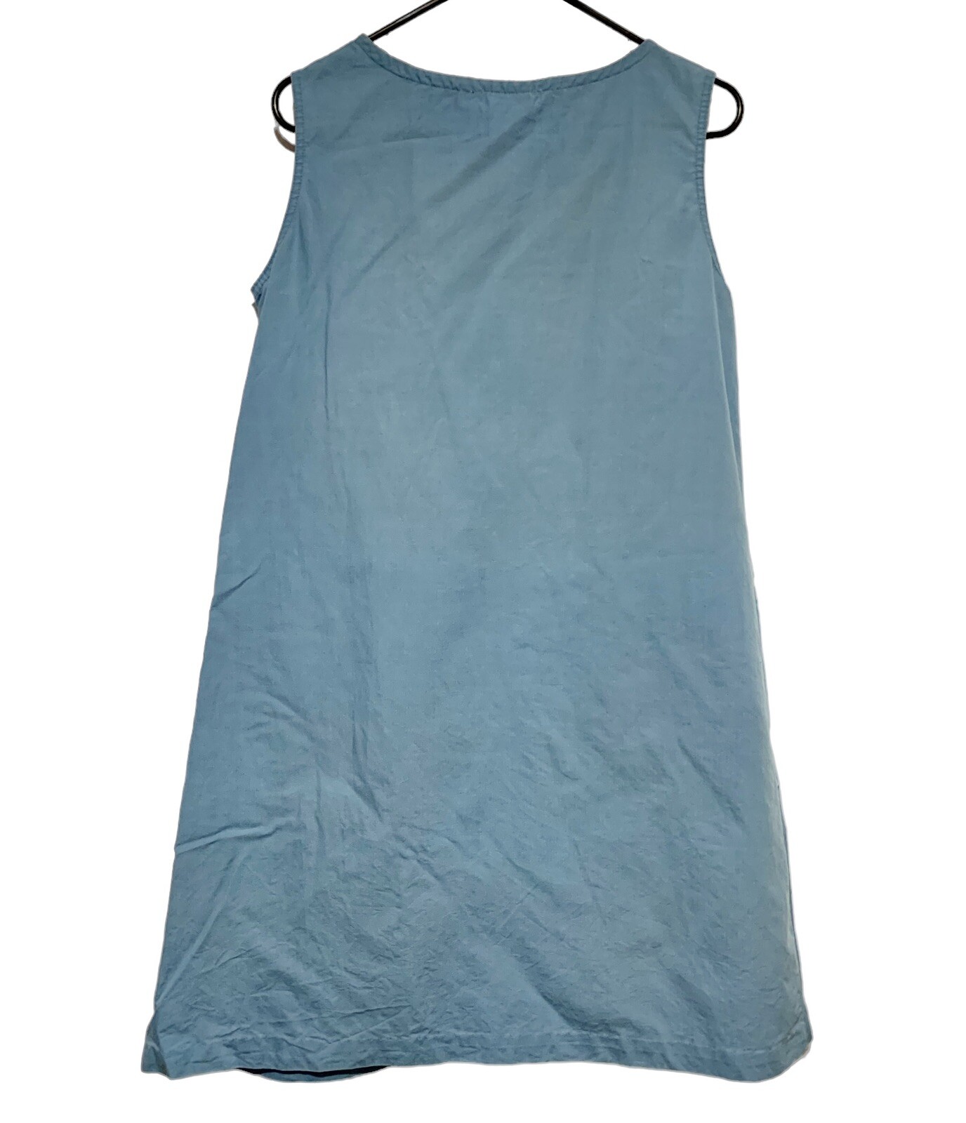 Vintage 60’s Chambray Dress Red Bandana Medium Go-IN’s Danville ILGWU Union Read