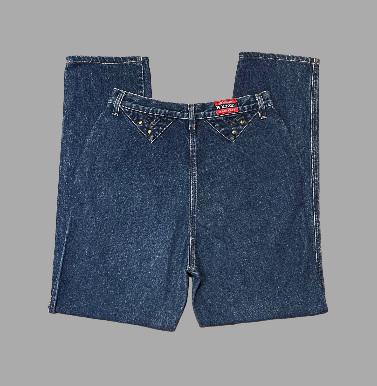 Women’s Vintage 80’s Bareback “Rockies” High Rise Double V-Yoke Denim Jeans