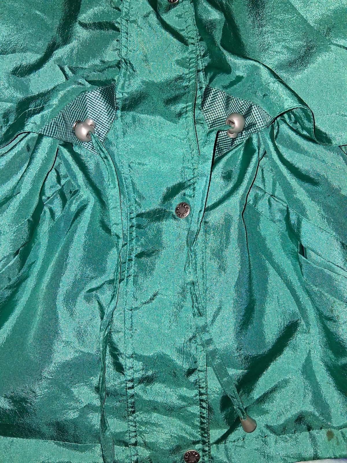 Innovations By Izzi Vtg80s Transformative Teal Jacket Activewear Streetwear Sz S