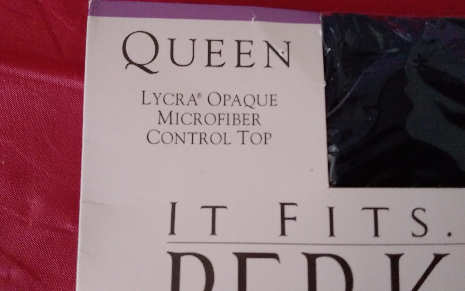 Pantyhose Vintage 1994 Berkshire It Fits lot of 2 Pair Nylons Queen Navy