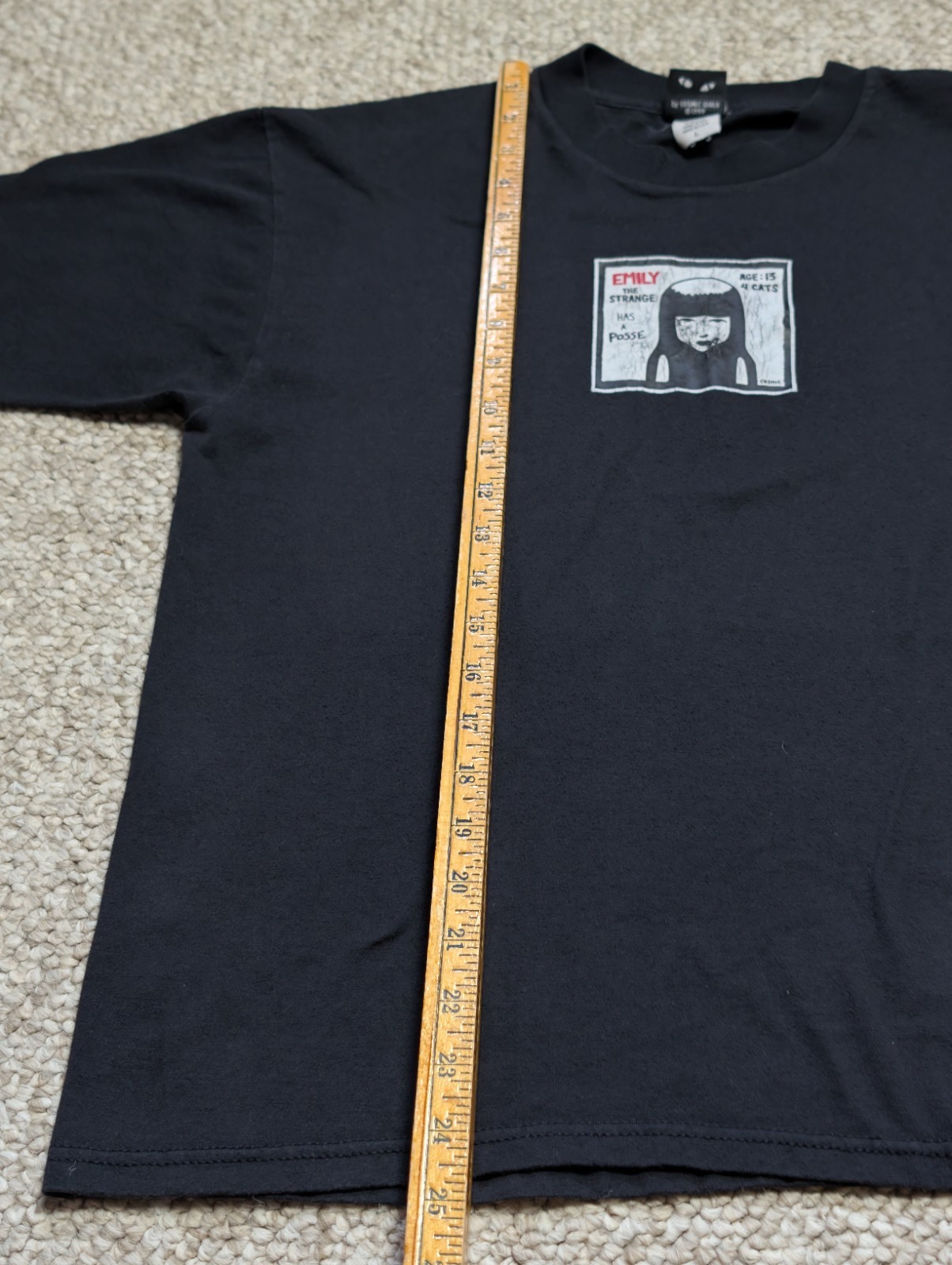 Vintage Emily The Strange T Shirt 1999 Women’s Large