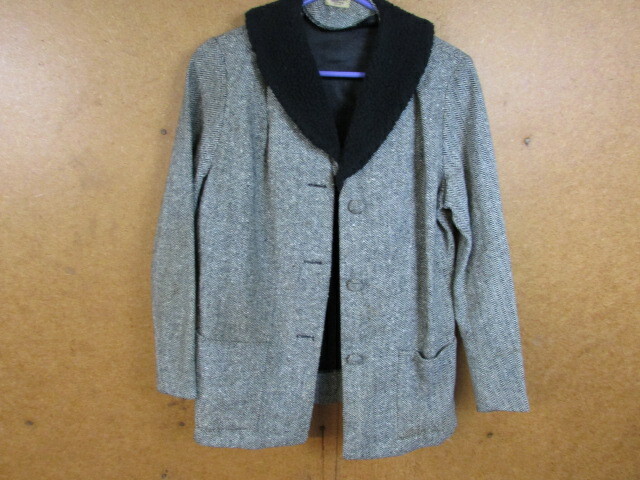 Vintage Jacket Prior Westerns Denver 1950’s coat heavy weight warm Medium M