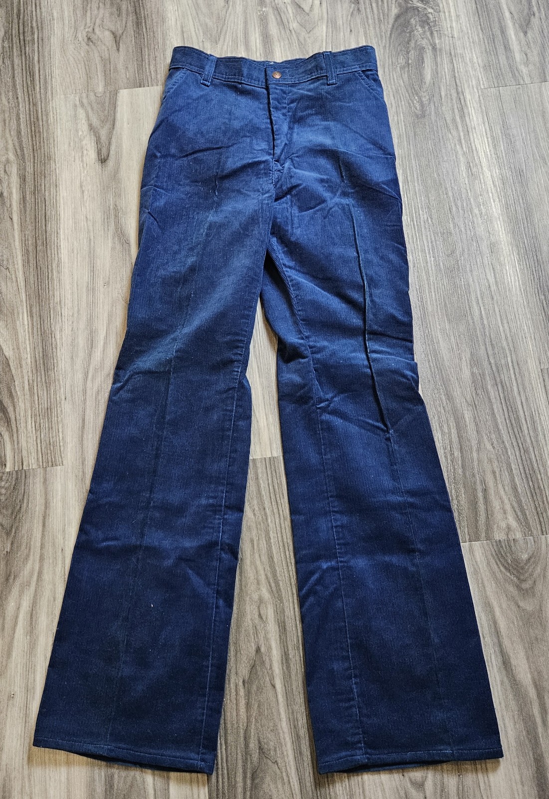 NWT 1980s Women’s Blue March 1 Corduroy Pants High Waisted Mom Jeans 29×32 VTG