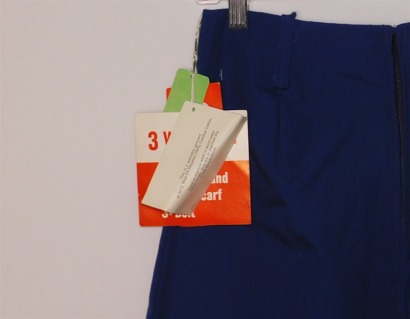 NWT Women’s SCOOTERS 1960s Navy Blue Skort Waist 24