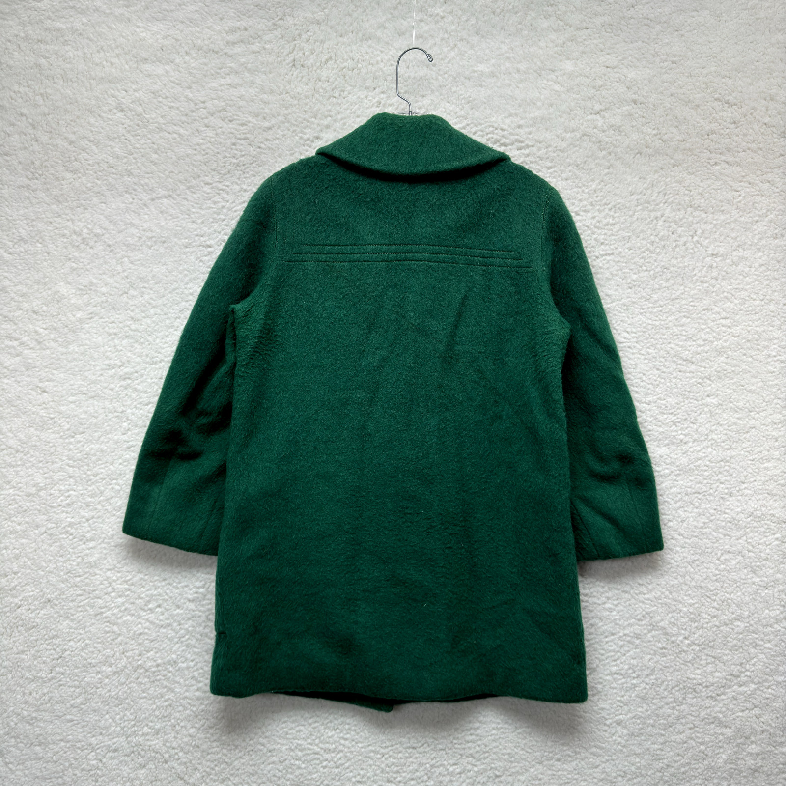 60s Vintage Coat 8 Medium Women Green Teller Austrian Olympic Ski Team Innsbruck