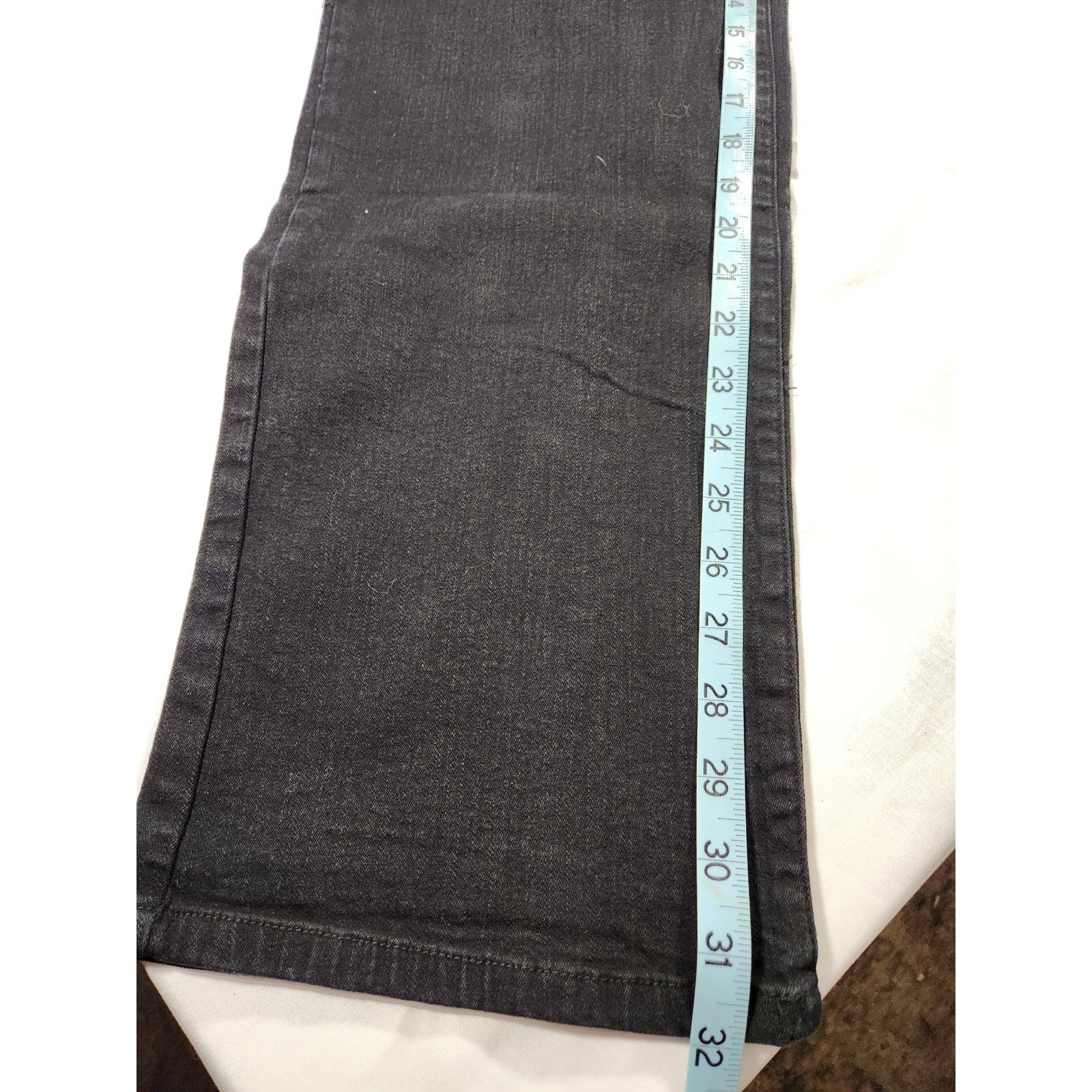 Vintage Label Womens Black NYDJ Bootcut Jeans Size 10, 32″ Inseam