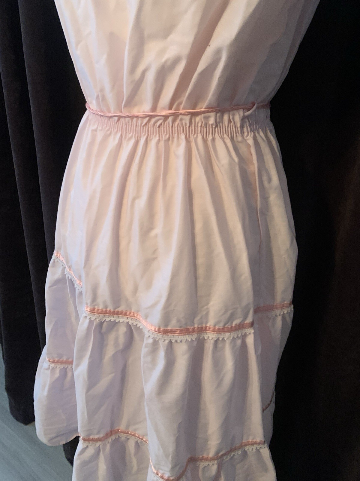 Vintage Shelly Michaels Embroidered Sundress Junior Size 13/14 (Fits like XS)