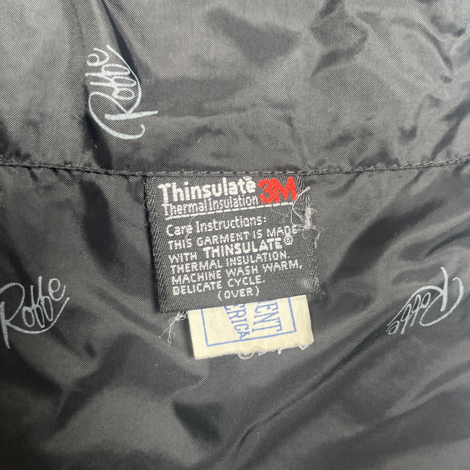 VTG Robbe Ski Wear Jacket Men M-L Full Zip/Snap/Pockets Thinsulate 90’s USA Made