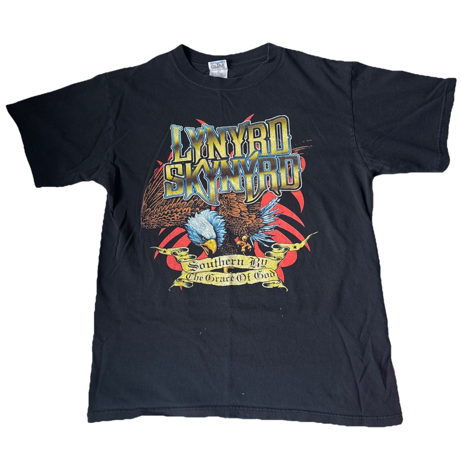 Y2K VTG Lynyrd Skynyrd T Shirt Vicious Cycle Tour 2004 Southern By Grace Concert