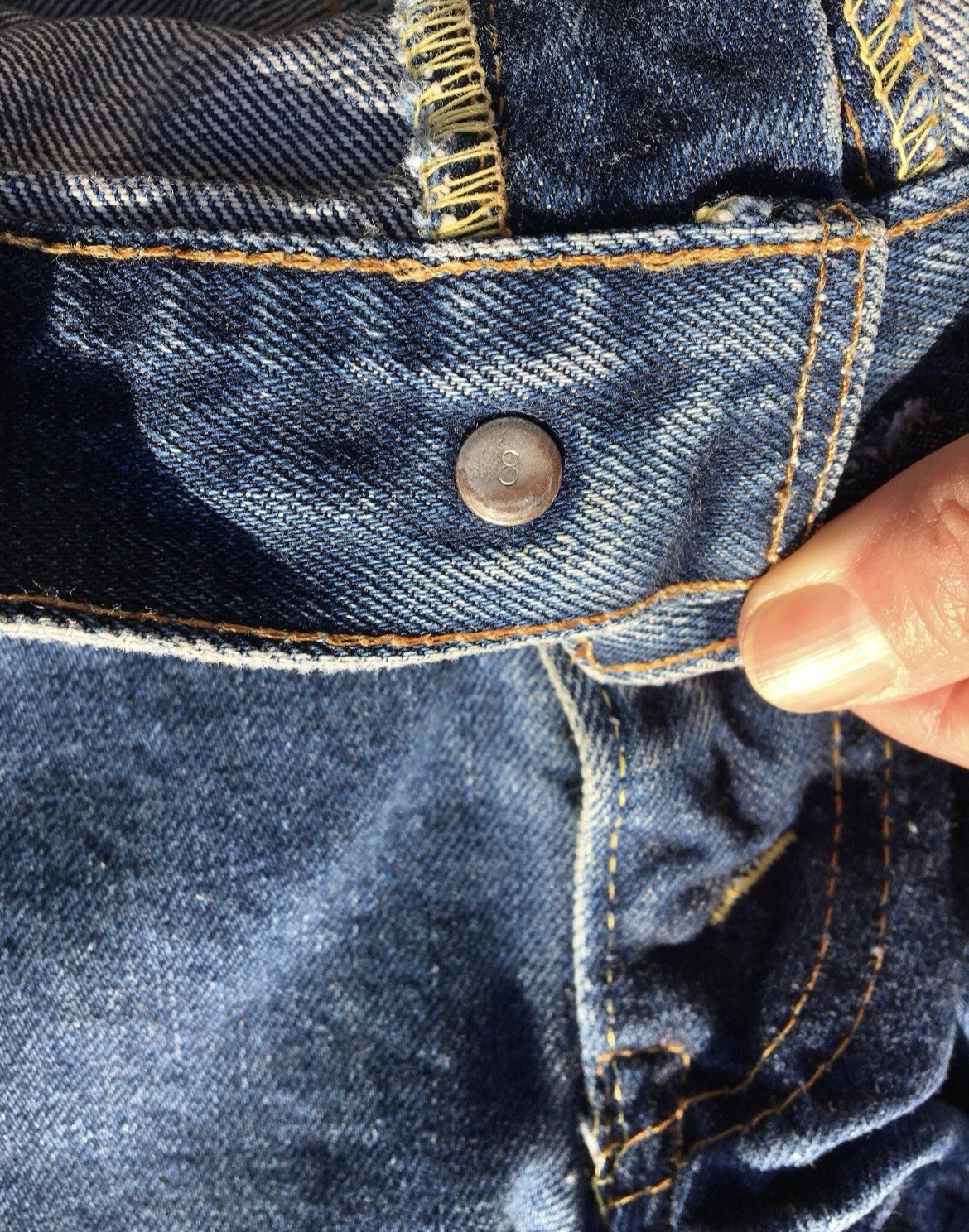 True Vintage 505’s Levi’s Big “E” Denim Cutoffs/ 505 -0217 /Late 60’s Early 70’s