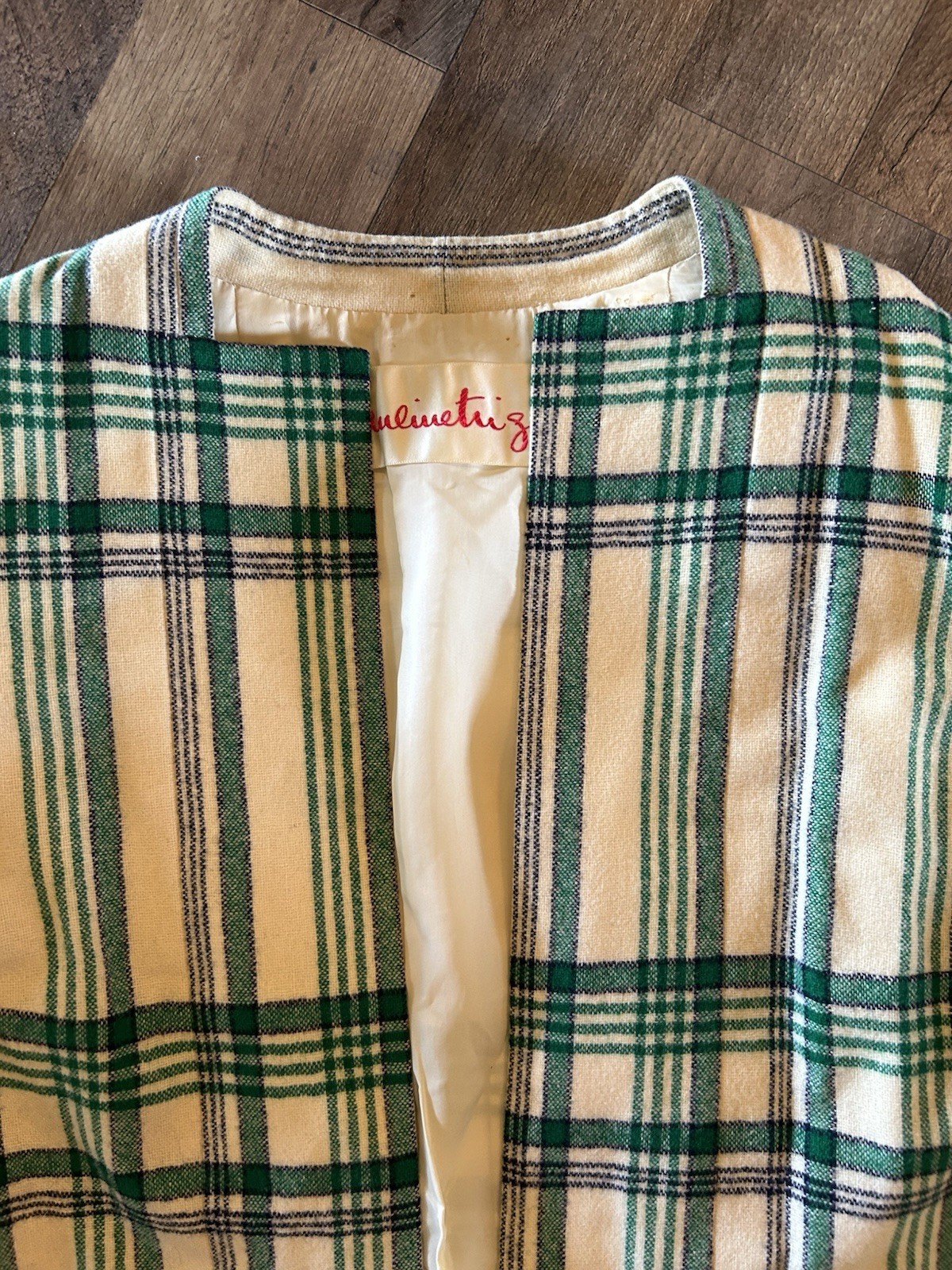 1970s Pauline Trigère Wool Coat Size 10/12