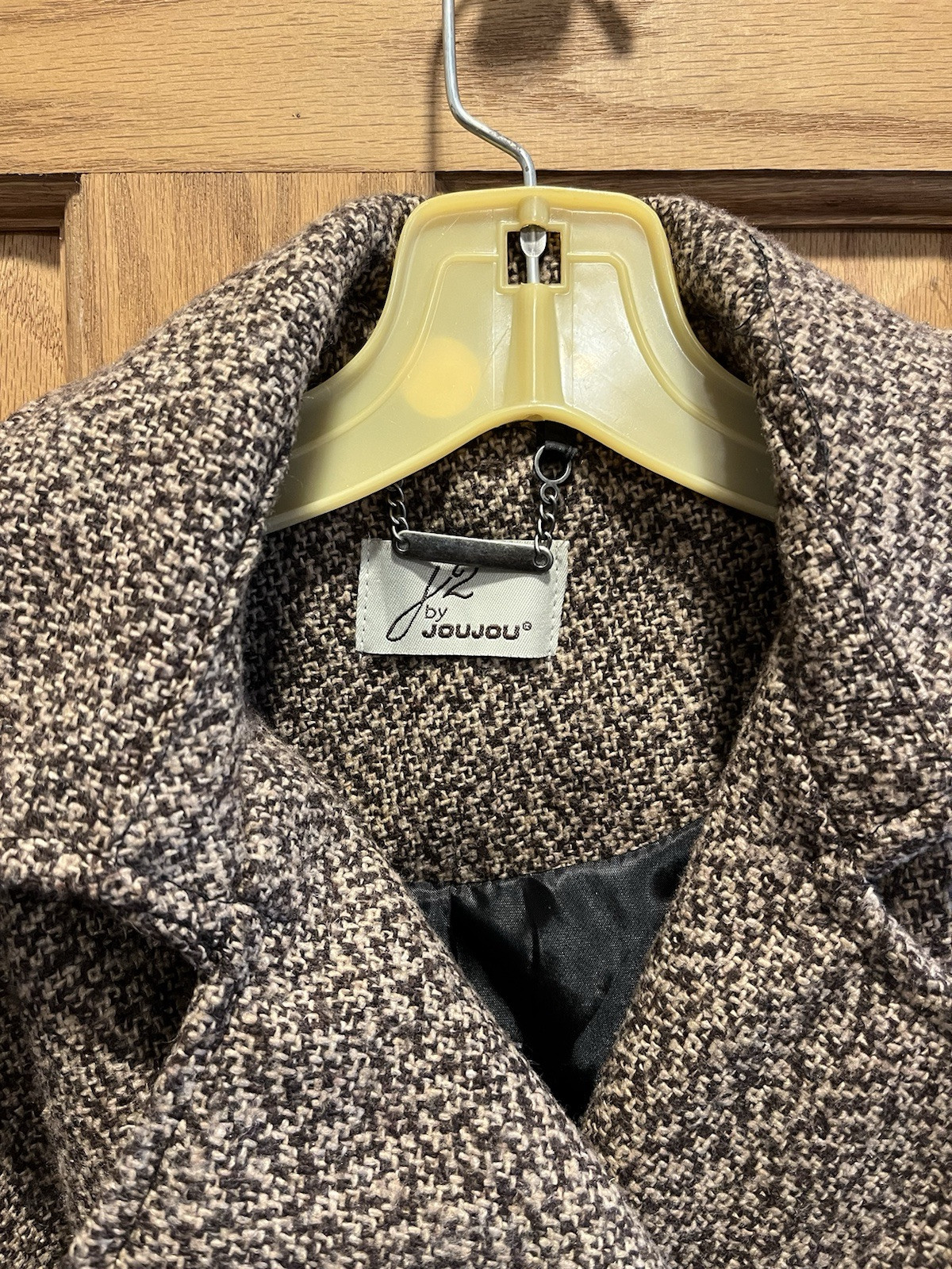Vintage JouJou Jacket Ladies Wool/polyester Coat Size M