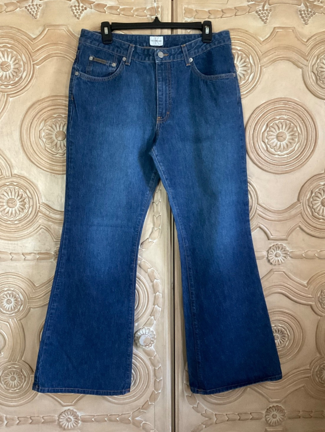 Calvin Klein CK Jeans Size 11 RARE Vintage USA made 100% Cotton Denim UnWorn