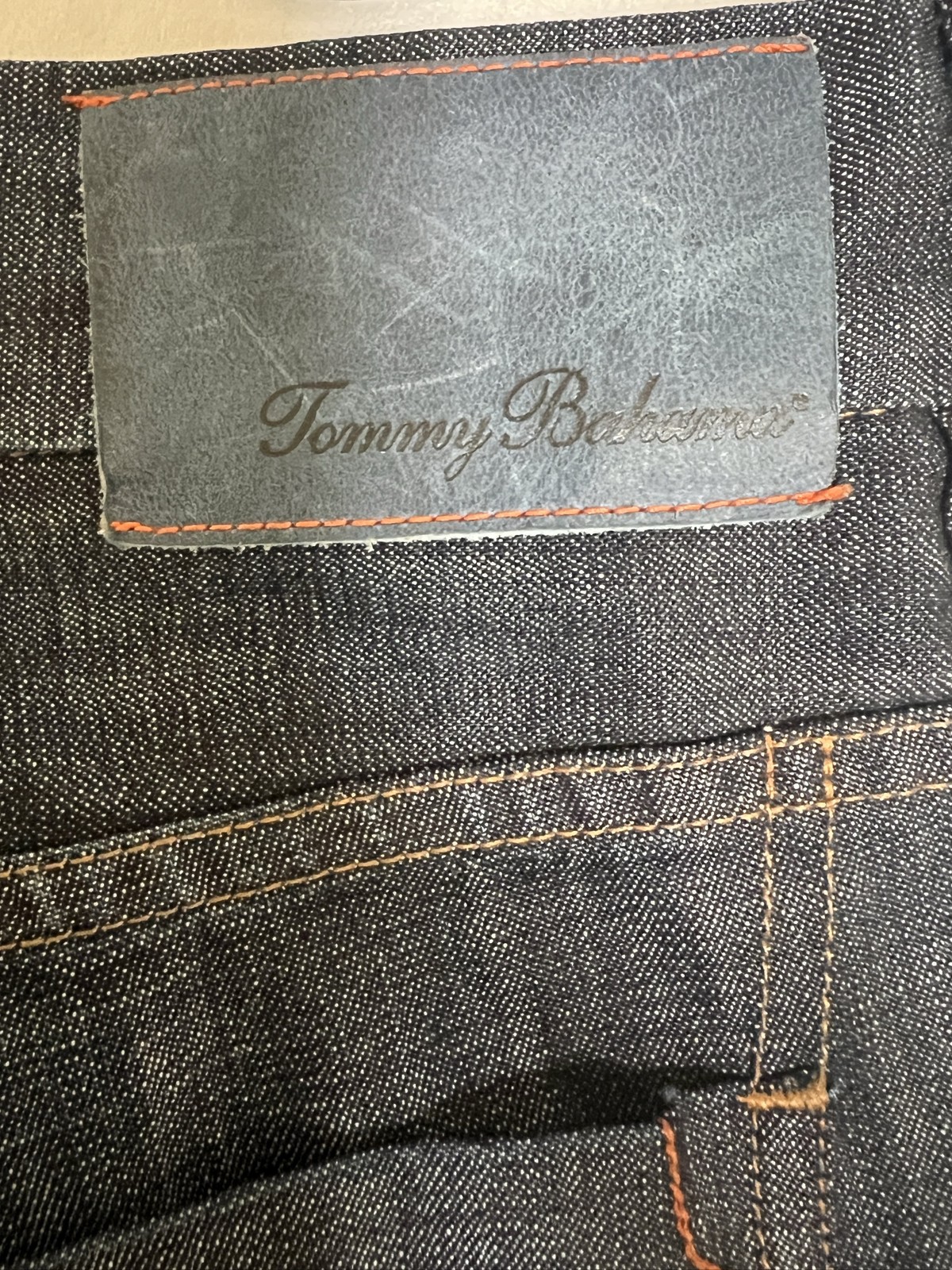 Tommy Bahama Men’s Blue Denim Straight Jeans 36X33