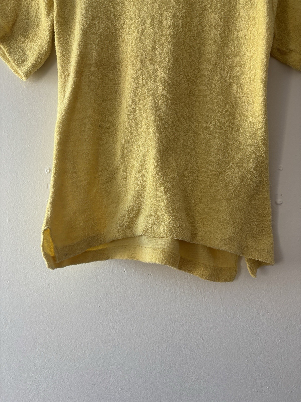 Vintage 50s 60s Alps Sportswear Terry Cloth T Shirt Tiki Surfer Unisex Small