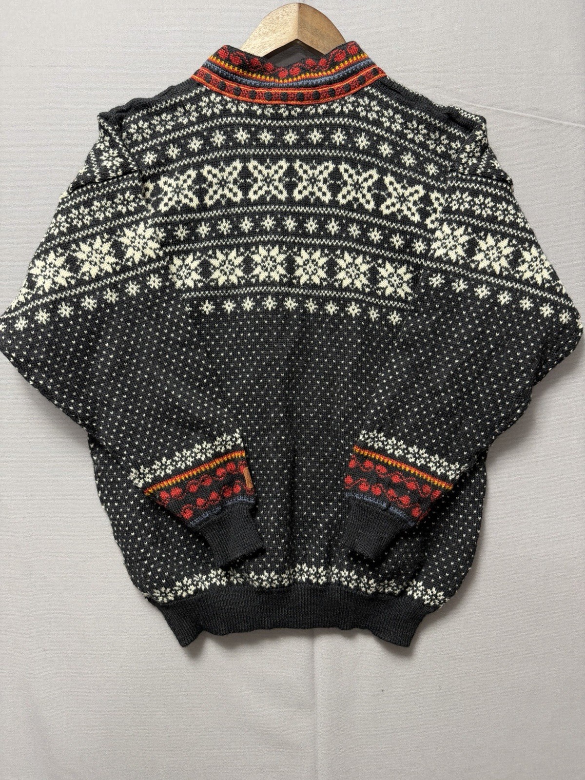Vintage Selbu Tradition Norwegian Wool Sweater – Size S (Fits M/L, See Sizing)