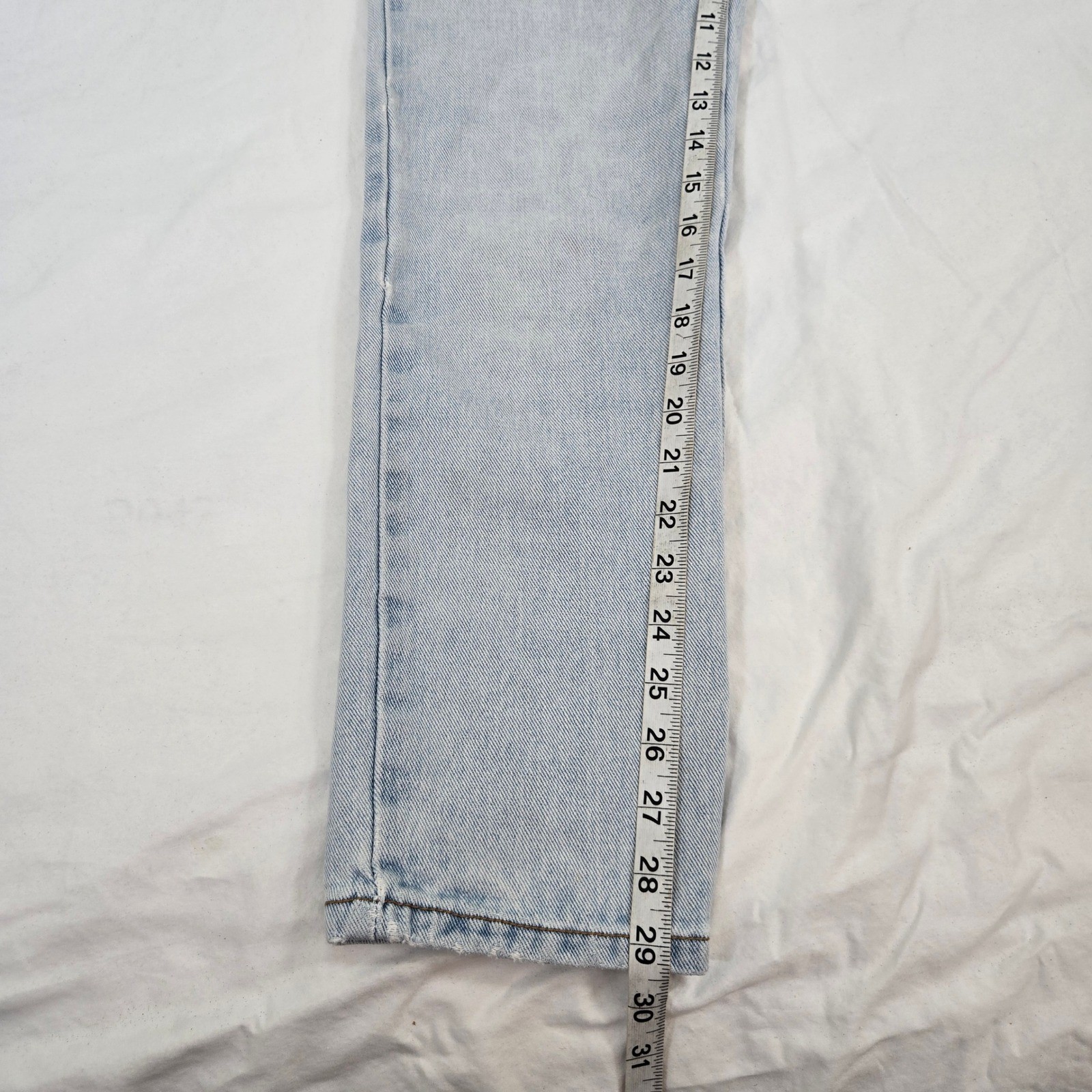 Vintage 80s Joujou Classic Light Wash Jeans Womens High Rise Button Fly Denim
