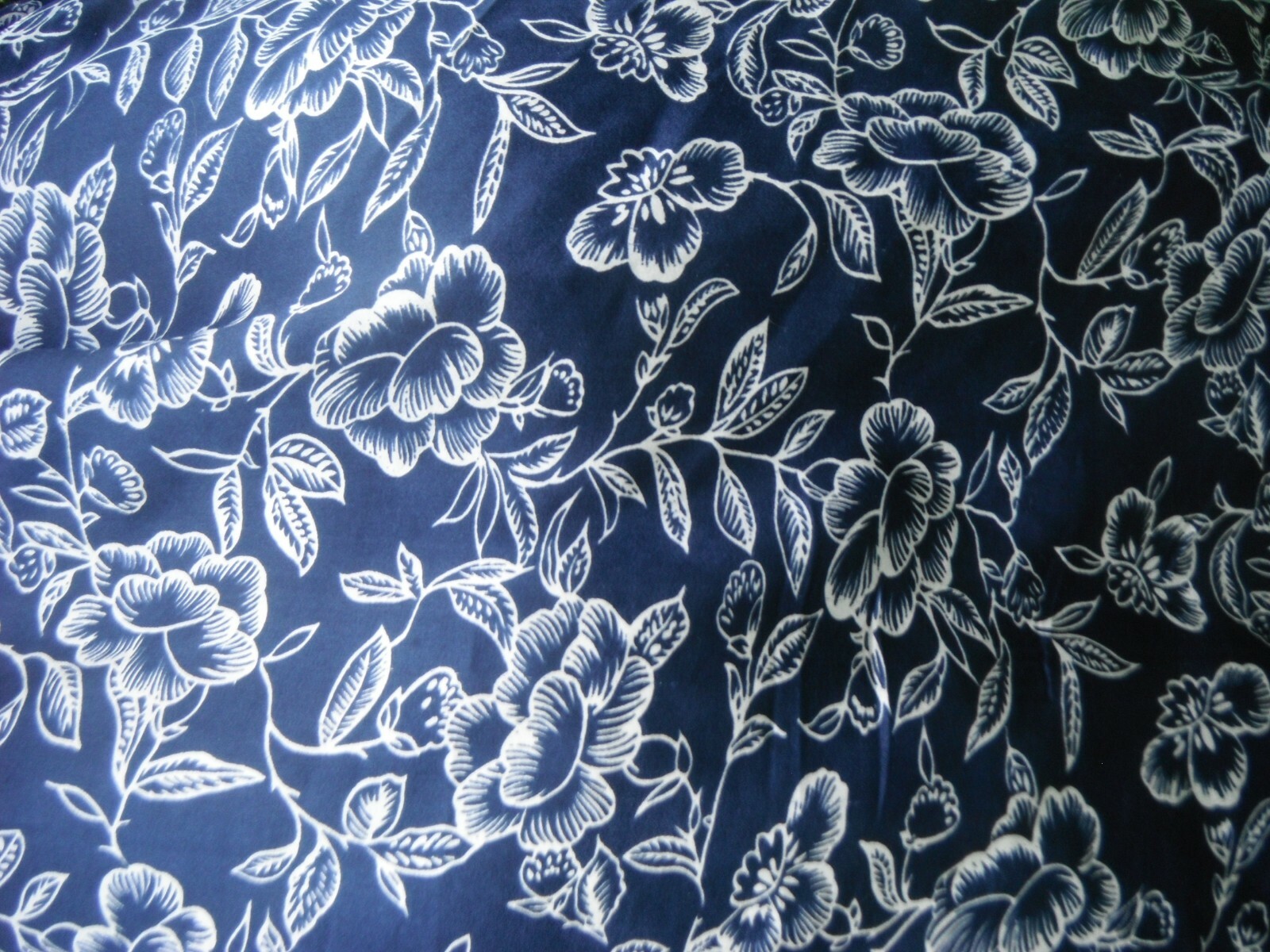 SPLENDIDA For LA SENZA 100% silk wrap style robe HIPPIE FLORAL lounge wear L
