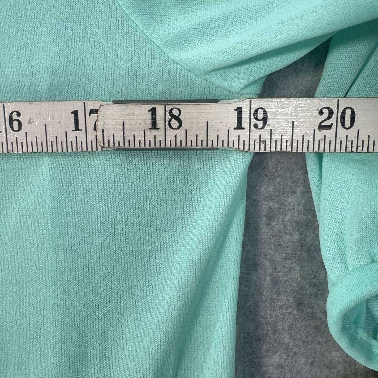 Vintage JC Penney Misses Robe Nightgown Small 10-12 anti cling mint green