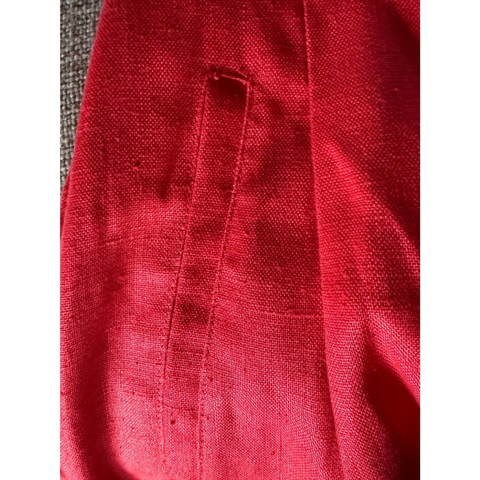 Vintage Linen Y2K 2010’s Linen Coral Bermuda Grandma Golden Girls 90’s Shorts