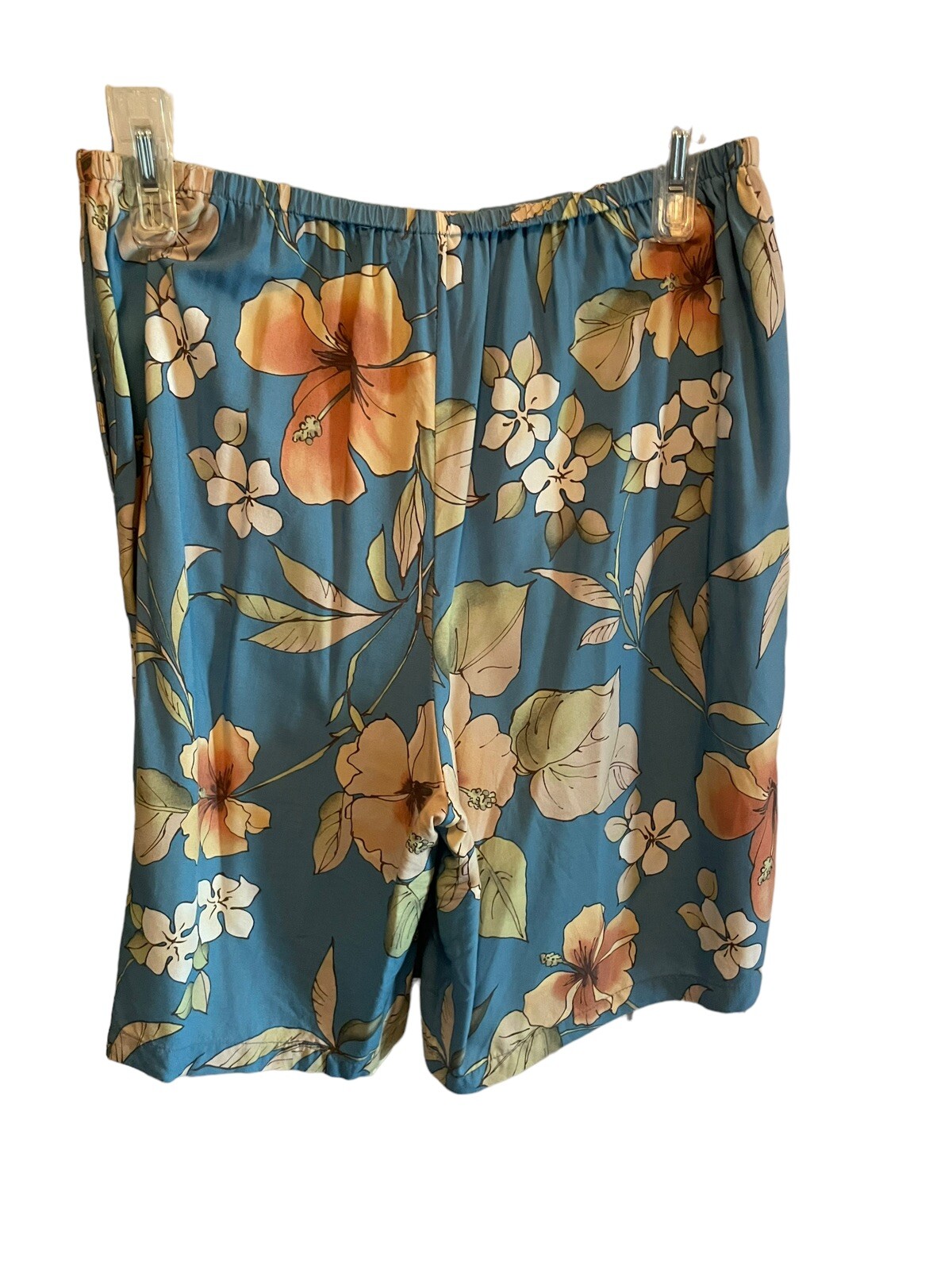 Vintage Nani of Hawaii Skirt Skort Short Camp Shirt Set S/M Tropical Floral