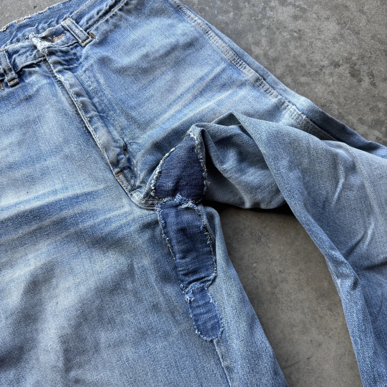 1970s BearBottoms Seattle Wide Leg Flare Jeans 26×30