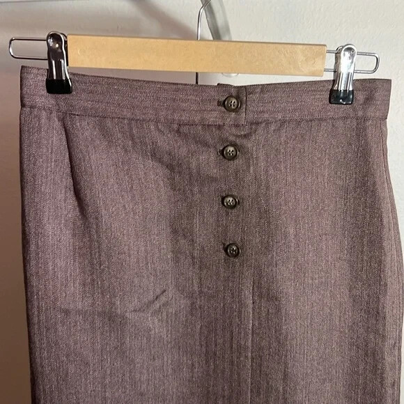 Vintage VTG i.d. Ship’n Shore 80s 90s A-Line Knee Length Midi Pencil Skirt 9/10