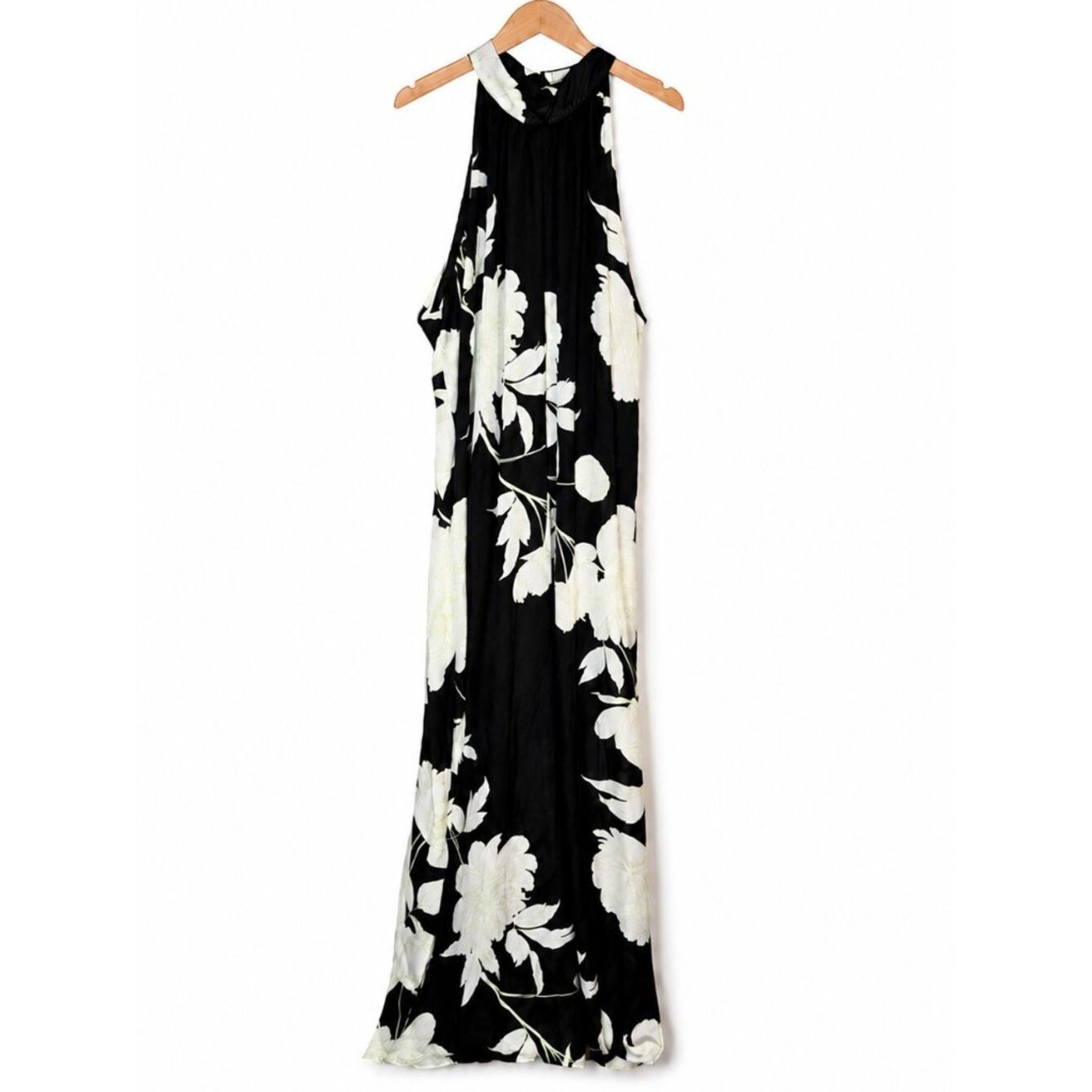 NWT Ashley Stewart Tall Floral Wide Leg Jumpsuit 22/24T Plus Size Wedding Guest