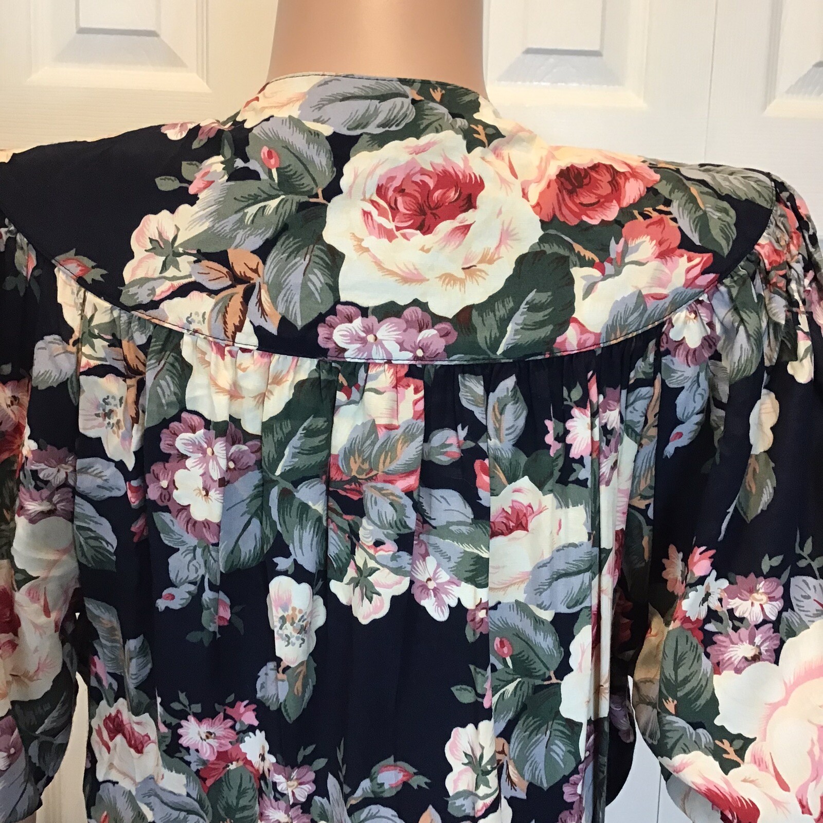 ED Michaels by Melanie Drucker Floral Short Sleeve Cottagecore Dress Size 9/10
