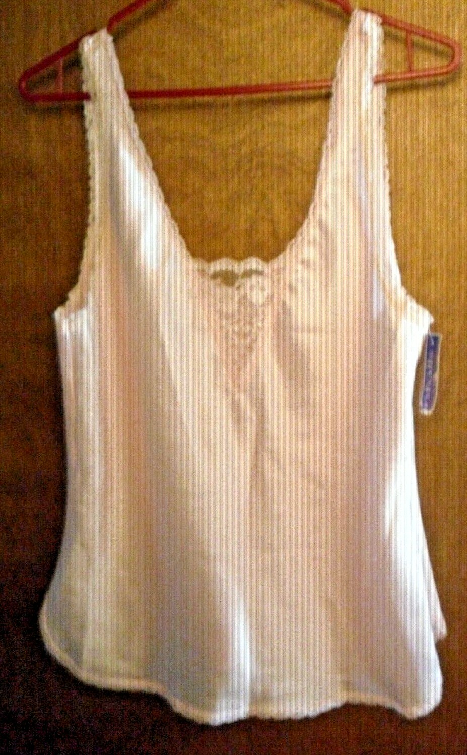 WARNER Light Pink Camisole size 32 (chest) Polyester Nylon Laces