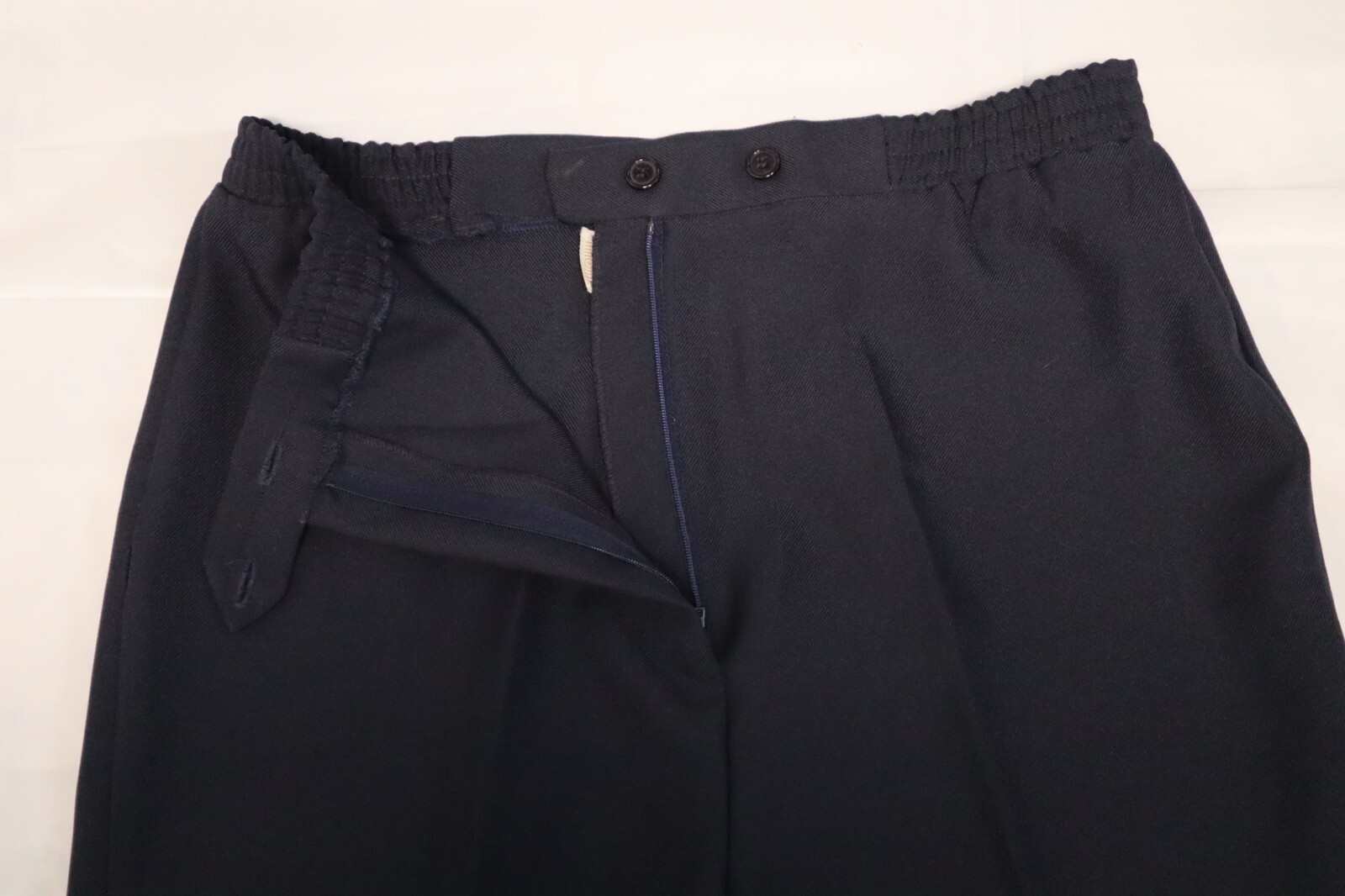 Vintage 1970s ECCOBAY womens navy blue pants size 9 10
