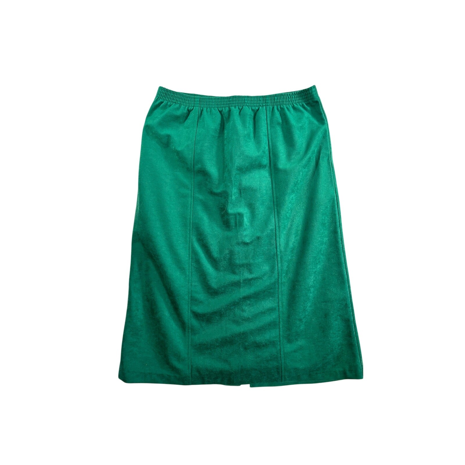 Vintage 70s 80s Blair Kelly Green Blazer Jacket Suit Skirt Shoulder Pads