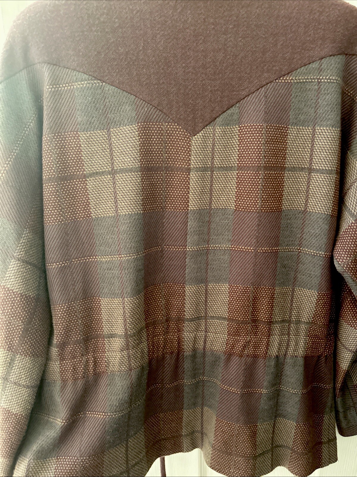 Vintage Donovan Galvani Of Dallas Oversized Boyfriend Cardigan Front Pockets M