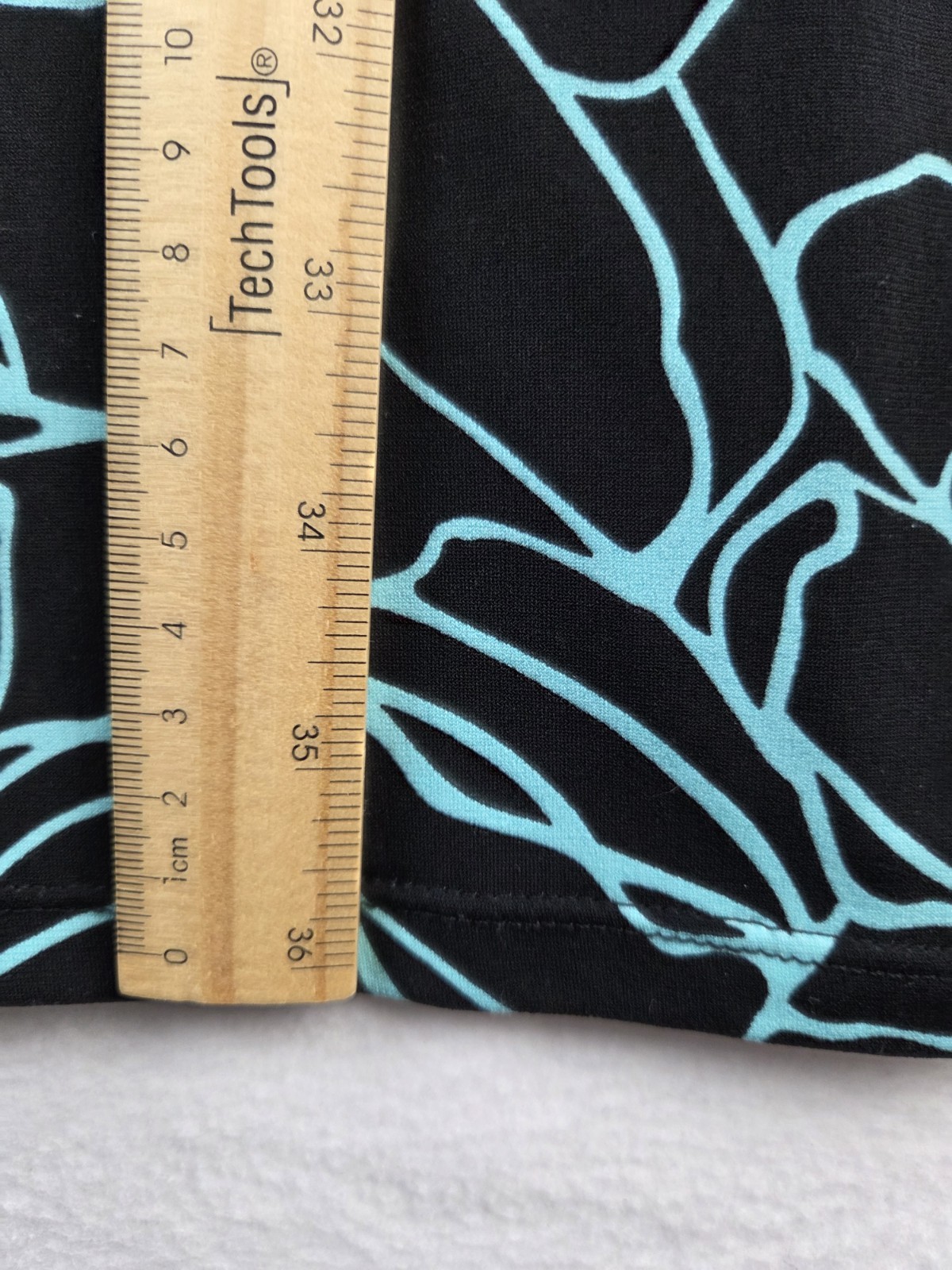 B. Darlin Women’s Size 7/8 Dress Sleeveless A-Line Black Teal With Waist Ties
