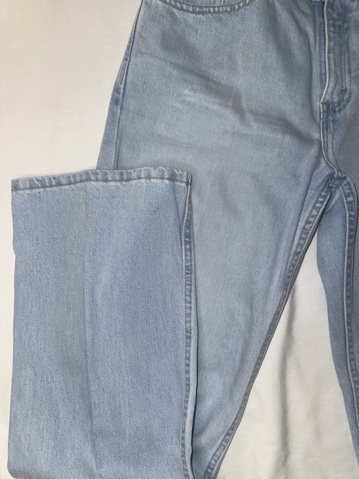 VTG Levi’s 577 Jeans Womens 8M Loose Fit Low Mid Rise Light Wash Denim 30×30 Y2K