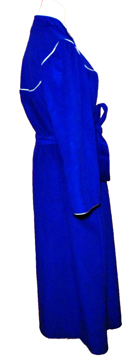 VINTAGE CARRIAGE COURT WOMENS FLEECE NIGHT GOWN,ROBE,SLEEPWEAR,BELT,LOUNGE~12/14