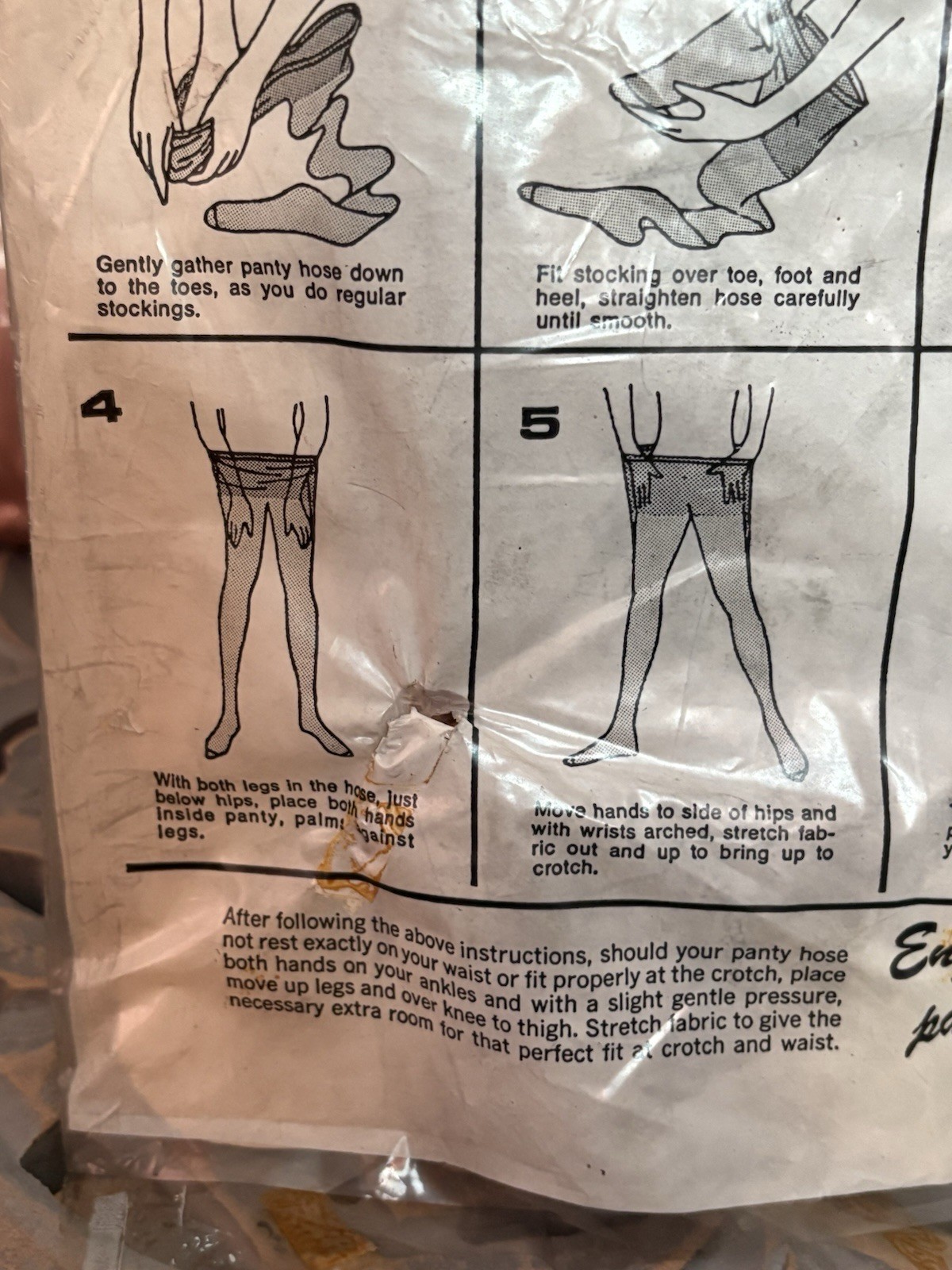 Extra Width PantyHose SPH 40 1X Fits Hips 40-44 Beige Brand New Unsealed NEW