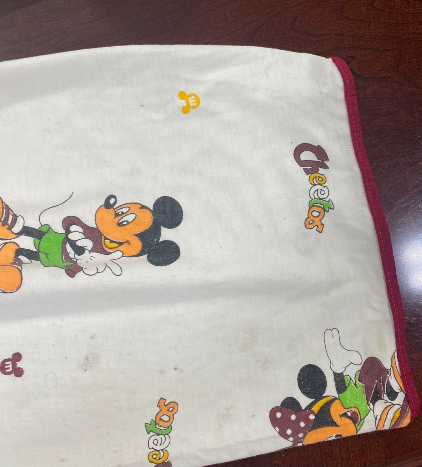 Vintage Mick And Minnie Mouse Lounge Bottoms Women’s Size S „Junk Food” *READ*