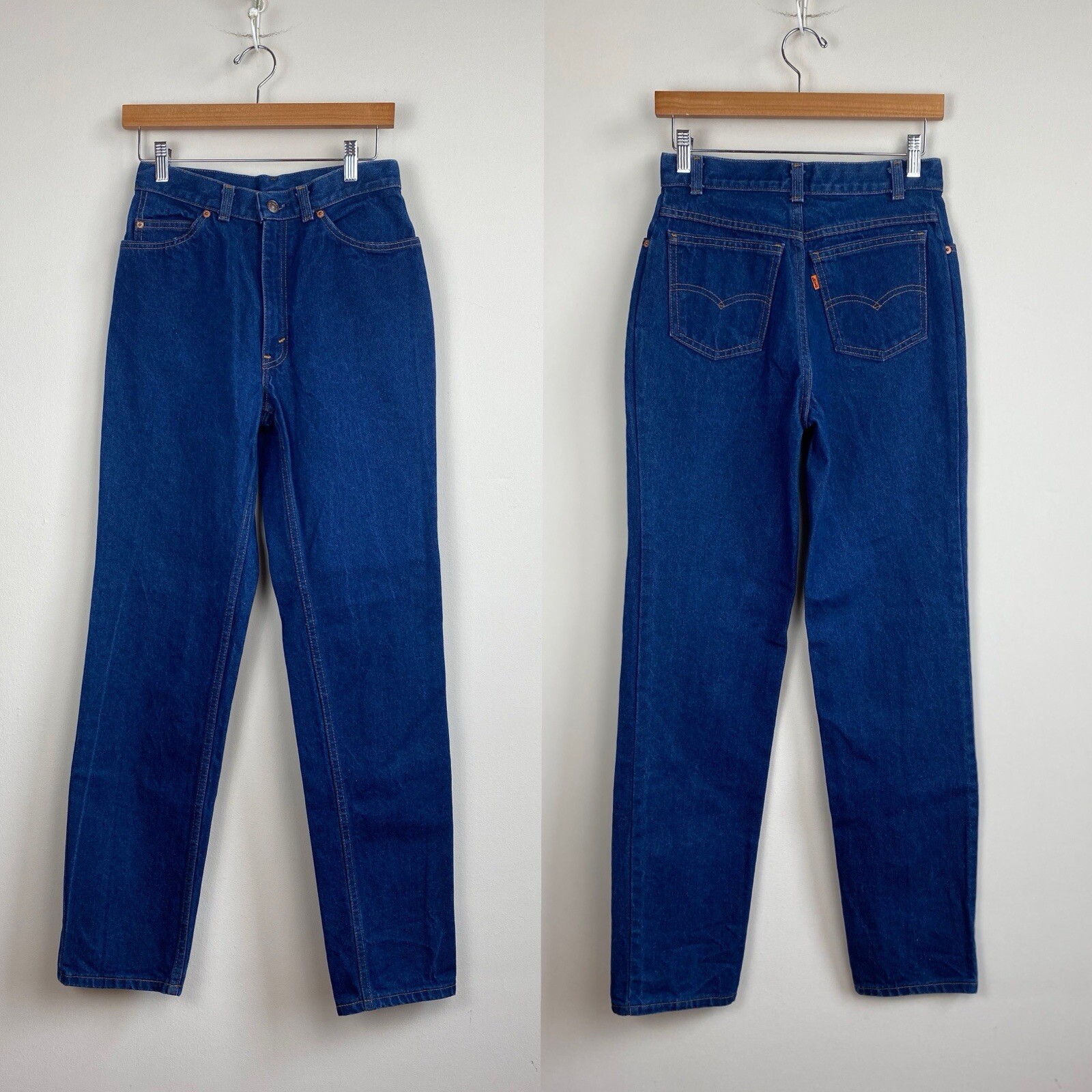 80s Levi’s Orange Tab High Waist Rare Big E ‘Misses’ Jeans Excellent 26×32
