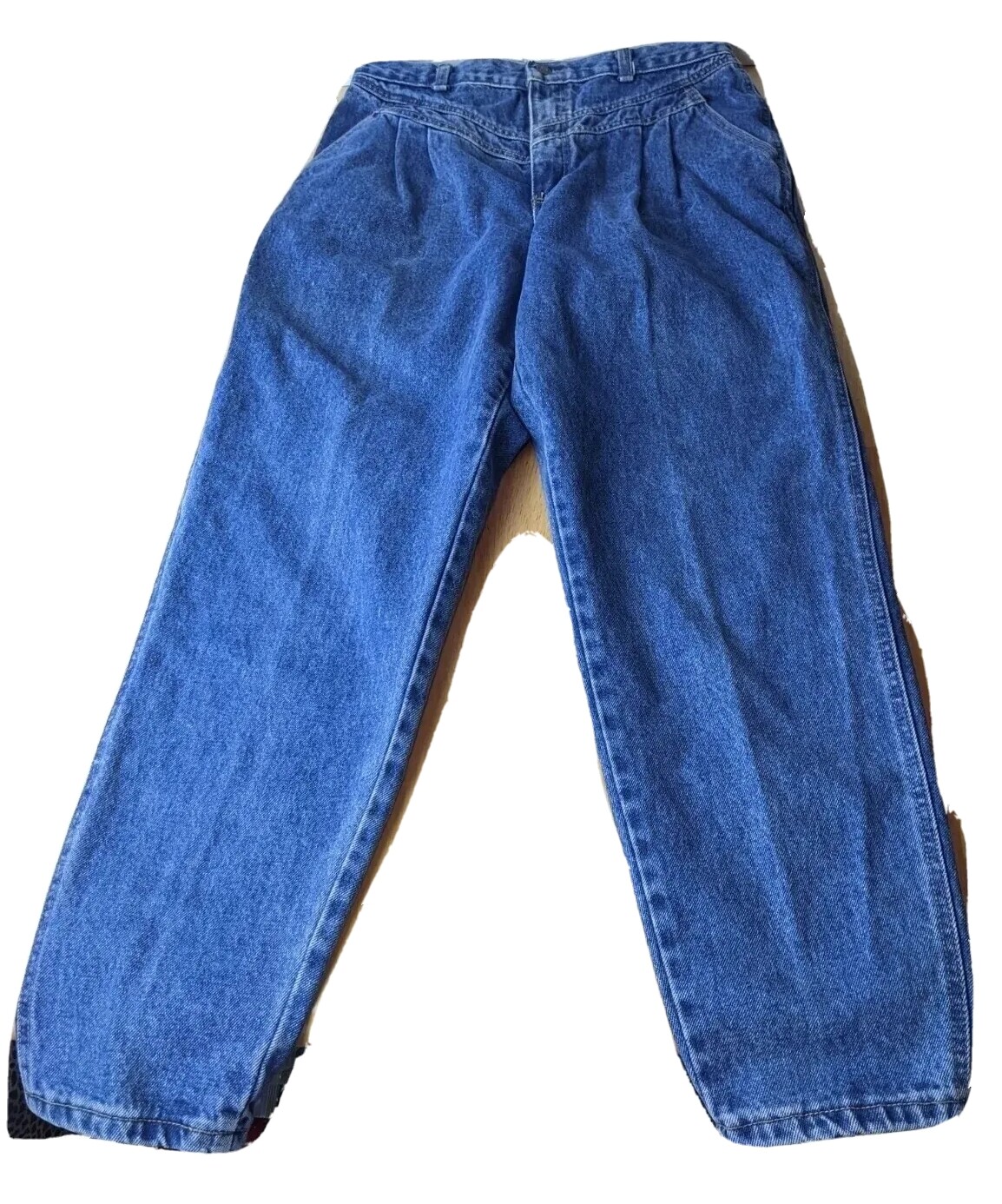 Jeans By Zena Blue High Waisted USA ~28 Inch Waist VINTAGE! feb23