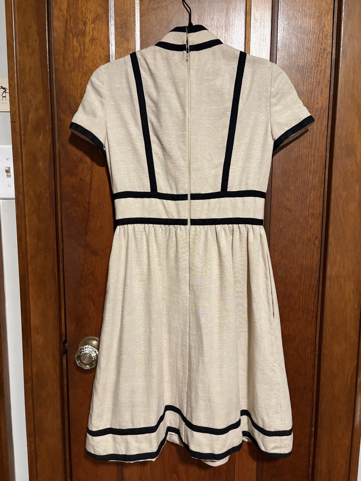 RARE Vintage 60s Geoffrey Beene Wool Mod Cocktail Dress Saks Fifth Ave