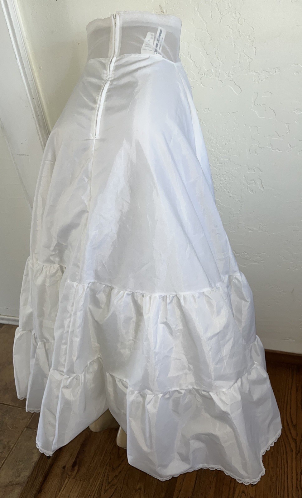 Under Cover Torrance 70s 80s Petticoat Full Length Tulle Tiered Crinoline-Sz 9