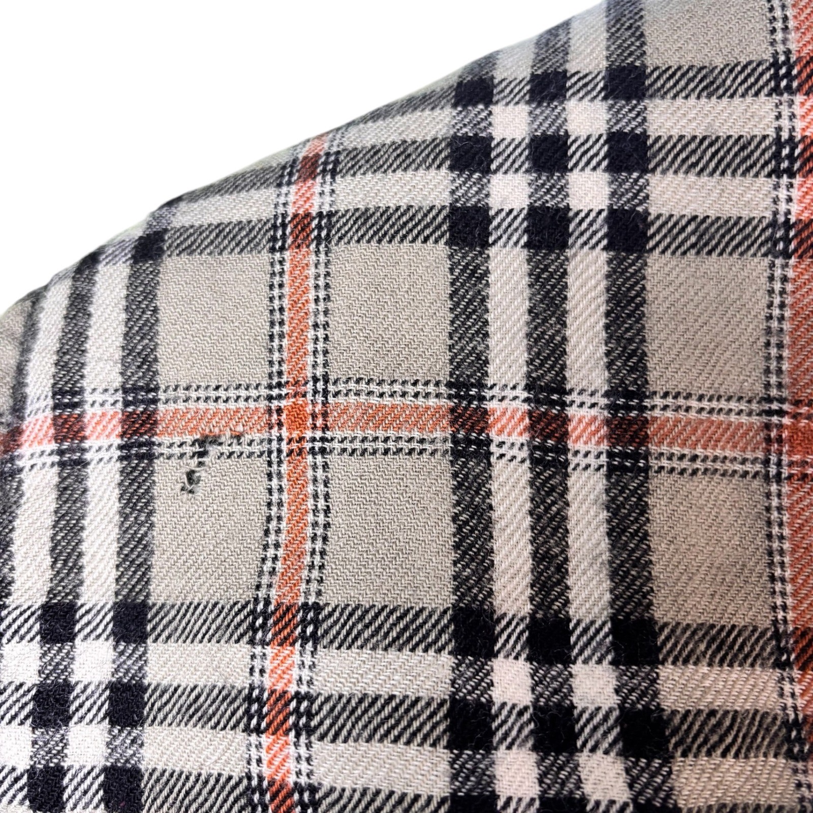 Vintage Capper & Capper 100% Pure Wool Hooded Cardigan Plaid Lined Button Front