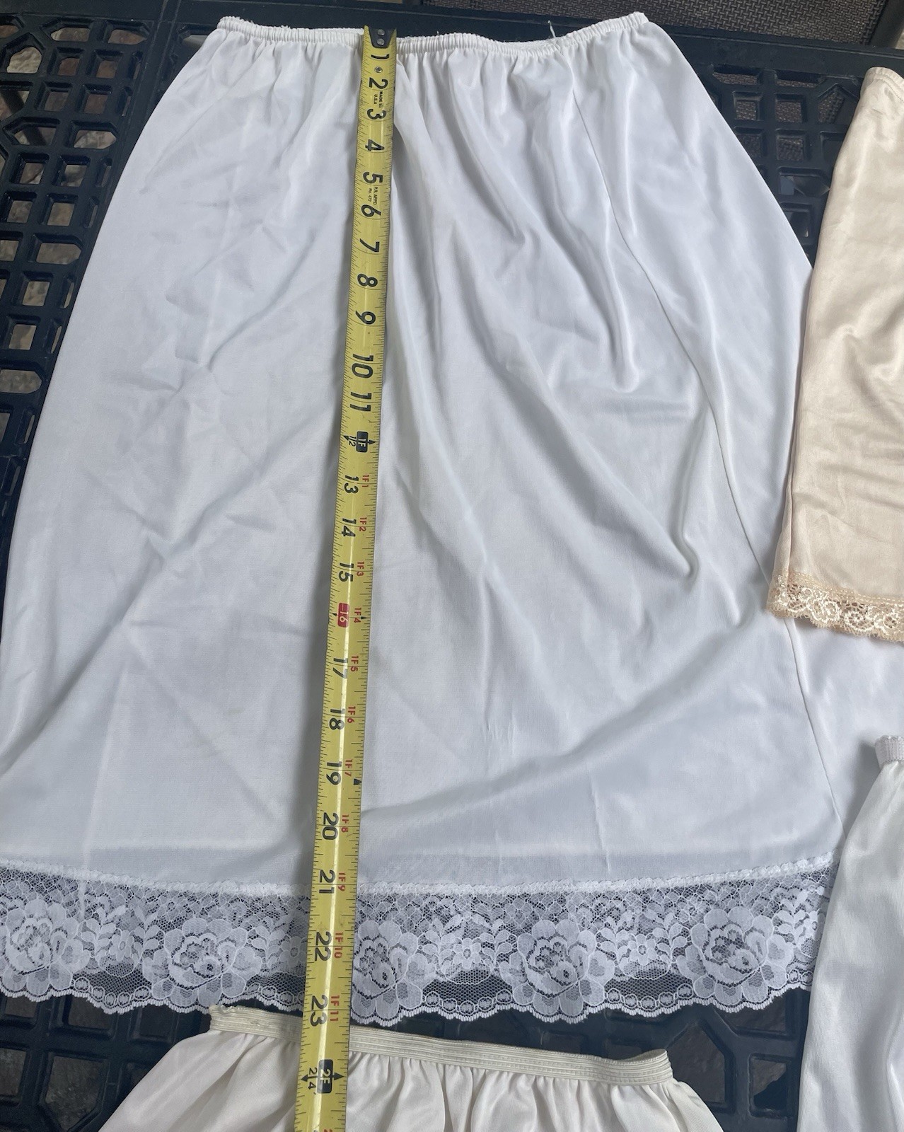 Vintage Lot Lingerie Babydoll Cami Camisole Satin Silky Boudoir Slip Small S