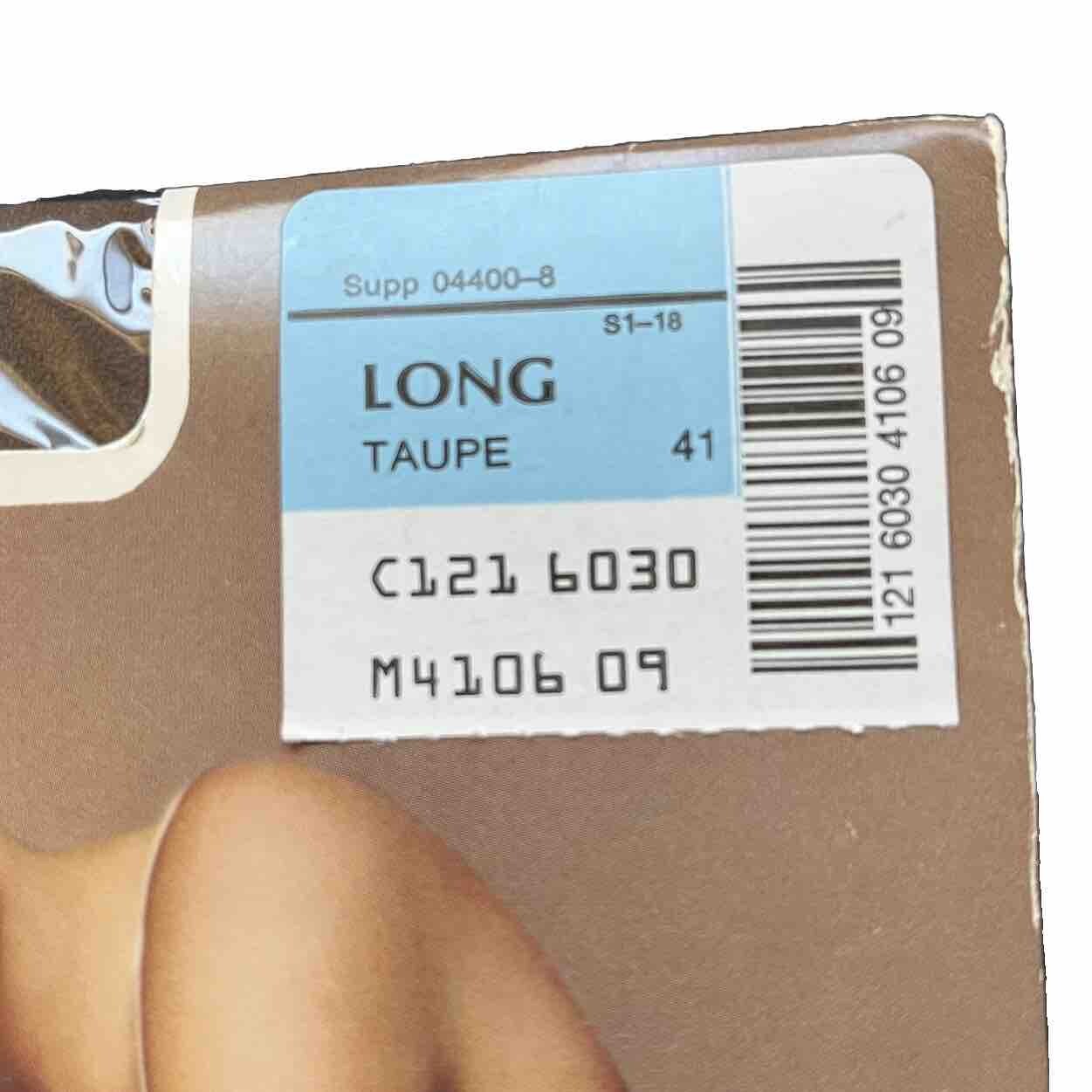 JCPenny SHEER TOES Long Wearing Nude Heel Reinforced Panty Pantyhose LONG, Taupe